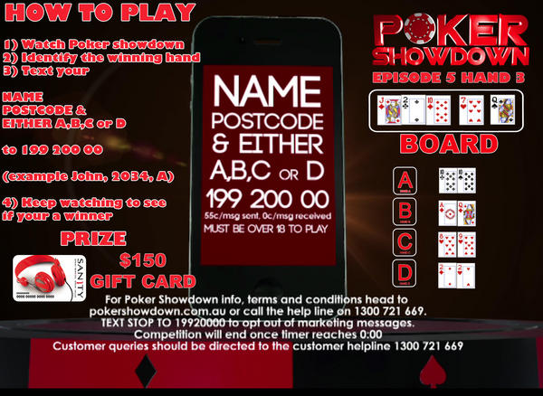 Poker Showdown tweet media