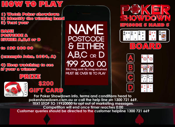 Poker Showdown tweet media