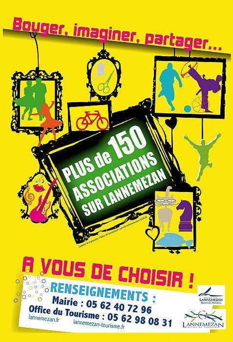 Lannemezan est riche de ses 150 associations! Pour en savoir plus tel mairie : 05 62 40 72 96