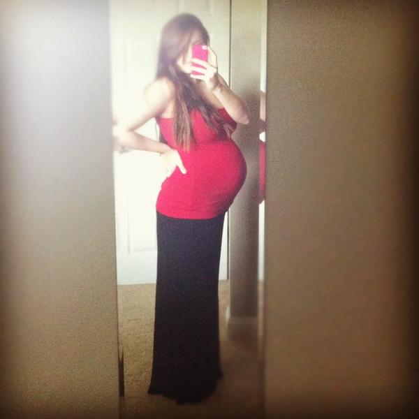 I am moving slow over here the past few days, and apparently it's because of the sudden increase in belly size!