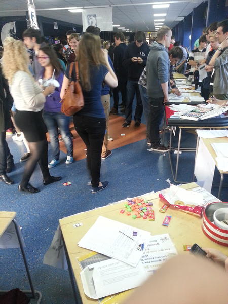 We won't be here for ever ladies and gentlemen! Look for us at stall 23!