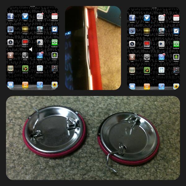 stephkeay's tweet image. There I fixed it. #macgyver #ipadproblems