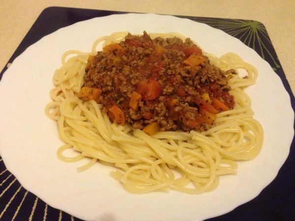 RayJ_H's tweet image. Dinner is served, got to love spag bol #cheffers
