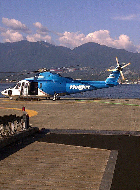 SheleenaG's tweet photo. Helijet to Vancouver for Power To Play. Excited to be a part of #powertoplayvan on Thursday!  @PowerToBe http://t.co/rGjFjM8z