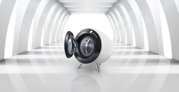 Ian_Barnard's tweet image. A washing machines that actually looks cool. #designwins