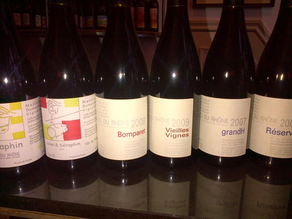 #oehlala de 'R' is weer in de maand; de 'R' van #Rhone-wijnen! Het toptalent is Dumacher; zalig frisse stijl #Grenache!