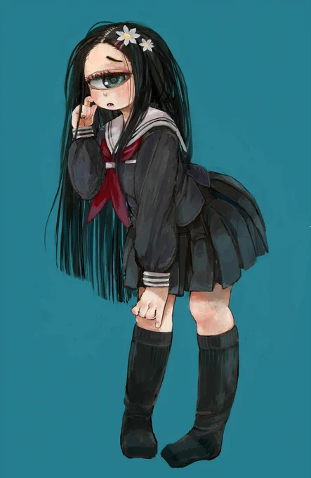 そういえば、pixivとかにうpした単眼チャンの眼鏡無し差分ですの。(*'∀`*)エッティナノハナイヨ! 