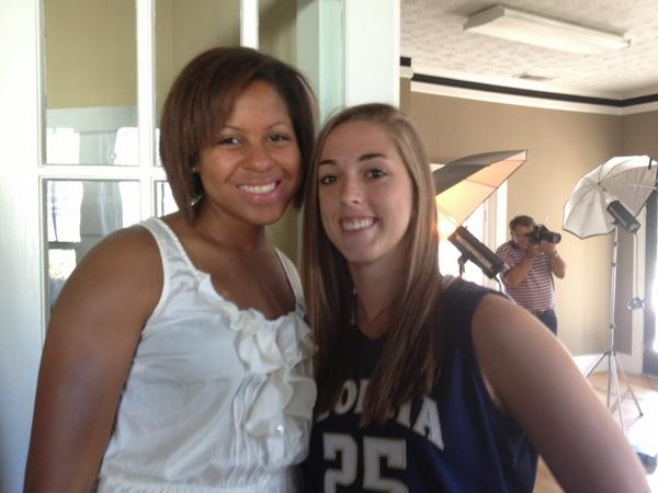 Picture daaaaay!! Take a look at two of the seniors! #MakeTradition