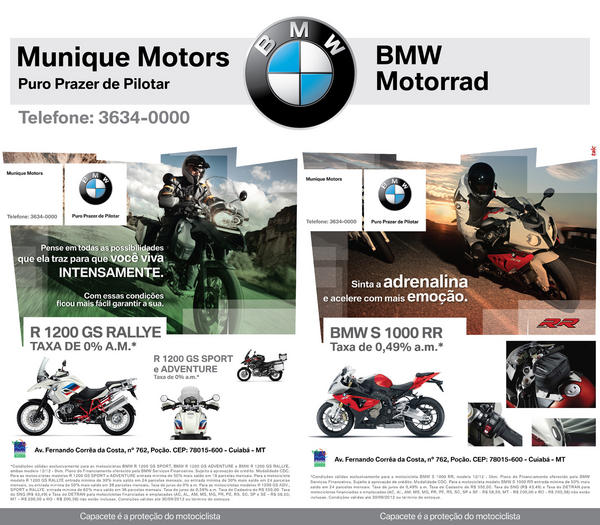 agenciatalc's tweet photo. Confiram as Condições Imperdíveis da Munique Motors, para Adquirir sua Moto BMW. http://t.co/YtAvINMJ