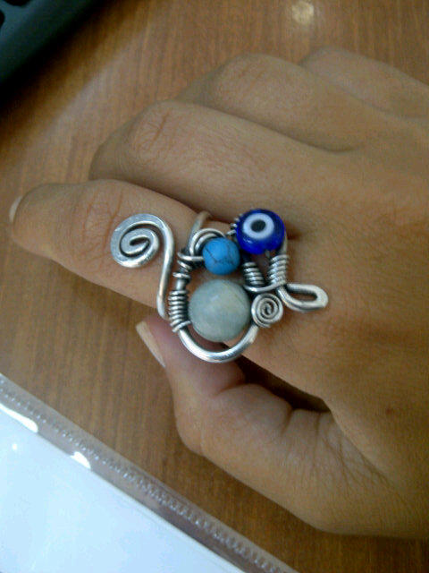 dana___morad's tweet image. Into rings this season? #Silver #Blue #DevilEye #Turkey #Friends