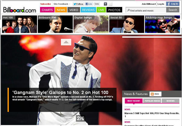 psy_oppa's tweet image. #GangnamStyleNo.2onBillboardHot100  Make some noise~!!!!!!!!!