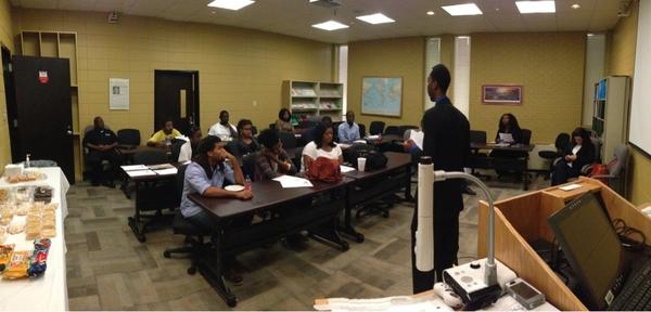 mjohnson3586's tweet photo. Im at my old PRSSA chapter's(@SUBR_PRSSA) first Open House of the Fall semester. It feels good to give back! #TeamSU http://t.co/gEgBMLrF