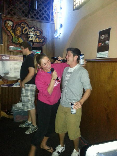 cam_diva's tweet photo. Kareokee; absolutely.  #socollege http://t.co/HVZFqF7M