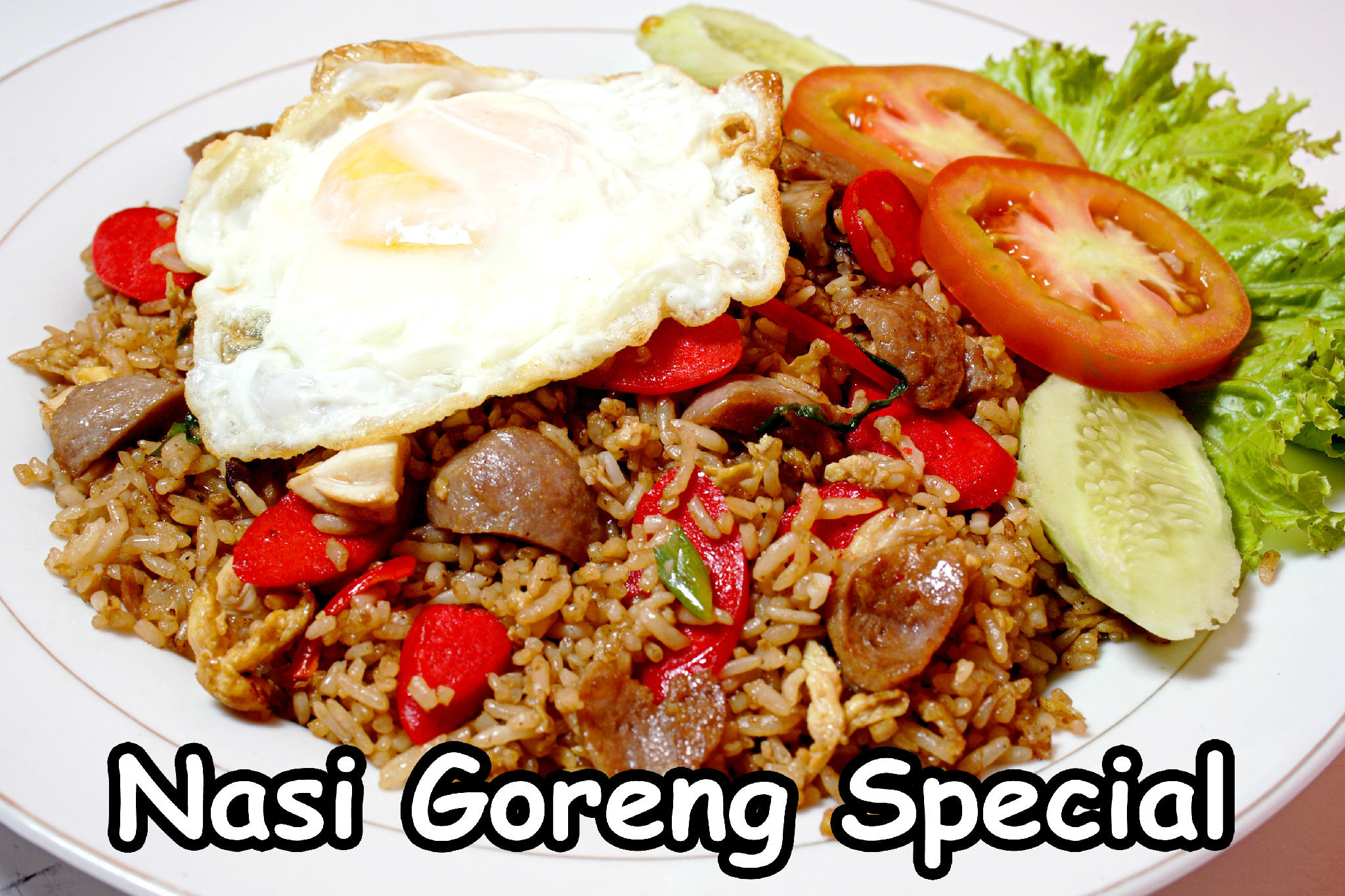 boga rasa على تويتر: "Nasi Goreng Spesial dengan taburan ayam boga rasa على تويتر: "Nasi Goreng Spesial dengan taburan ayam