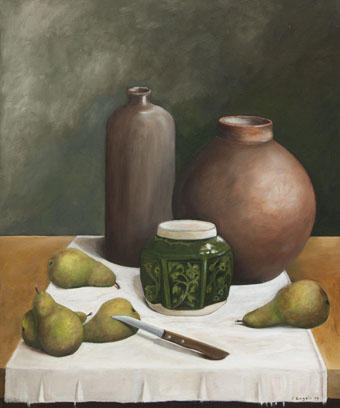 Dit is werk van Eileen Engels een deelnemer aan de atelieroute 29/30 sept. en 6/7 okt.