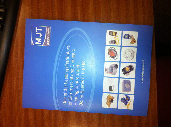 New MJT Controls brochures arrived today. 
They will be winging their way in the post shortly.