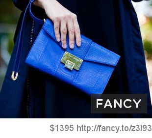 Rivera Snake-Embossed Leather Wristlet by Jimmy Choo fancy.to/z3l93 via <a href="/thefancy/">Fancy</a>