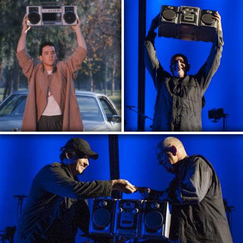 itspetergabriel's tweet image. This special moment was captured in #SantaBarbara with @johncusack &amp;amp; @CameronCrowe right before #InYourEyes