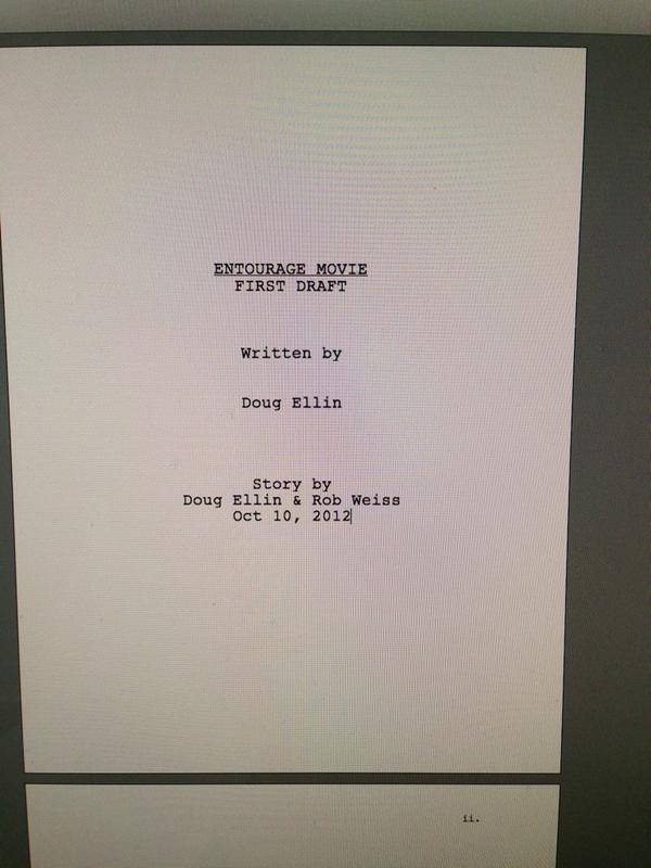 mrdougellin's tweet photo. @jerrycferrara @mrkevinconnolly @adriangrenier @jeremypiven @echriqui @oczimmer @brokemogul @robweiss first draft done http://t.co/d3wX0YJK