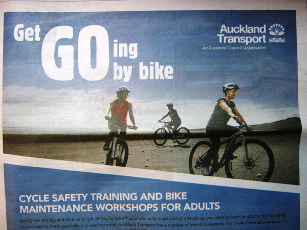 wheeledped's tweet image. #Cyclingsthego sounds effective but will the imagery help #RedefineNormal @AklTransport