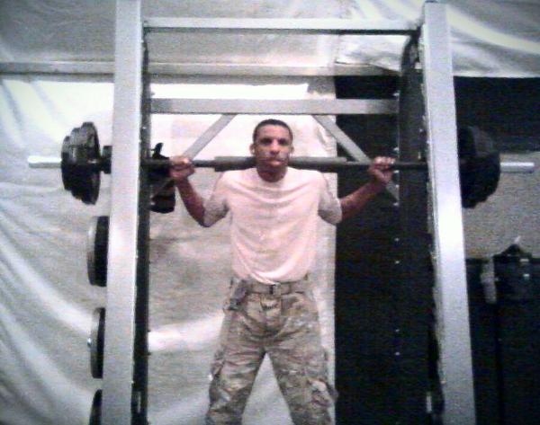 1988DeGree's tweet image. Getting a good workout so I can keep putting #BootToAsses here in Afghanistan!