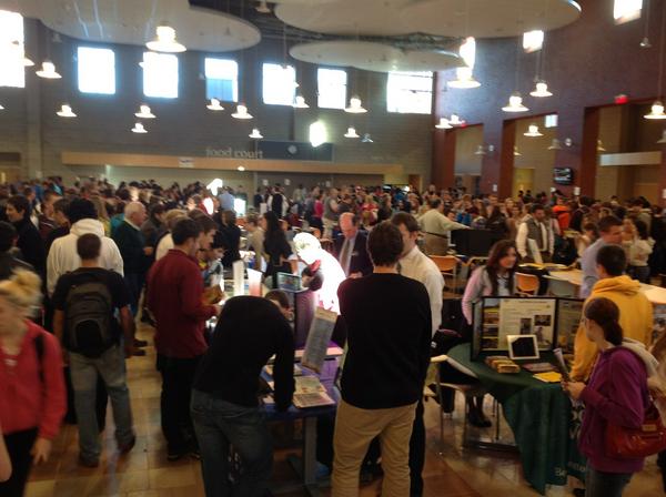 KillinglyHS's tweet photo. College fair at KHS #kpln #cpchat http://t.co/4e5j5ZLR