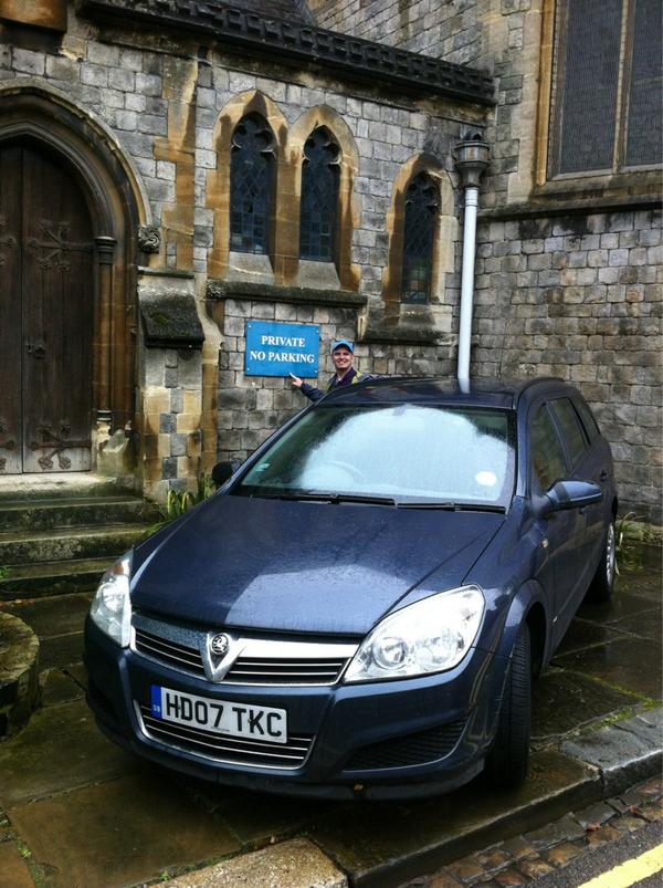 teoman's tweet photo. #CIOoffsite 
Team 3 

Confused car park?! http://t.co/9edBxcN0
