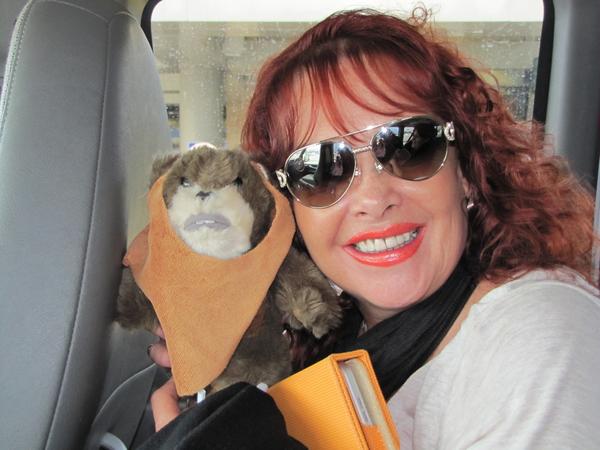 TravelerEwok's tweet image. With my wonderful @LizVegadeLozzia arriving to #JhonWayne Airport thanks to @interjet_mx