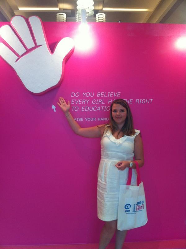 Fantastic event in Bangkok today to celebrate the first ever International Day of the Girl Child! #DayoftheGirl