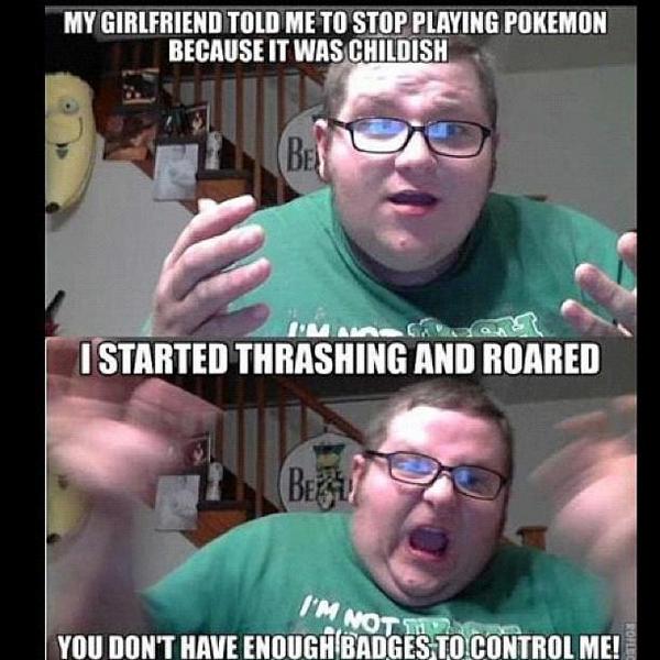 firstsomewhere's tweet image. So much win xD #Pokemonhumor #Pokemon #PokemonJoke #Geek - Gotta catch 'em all!