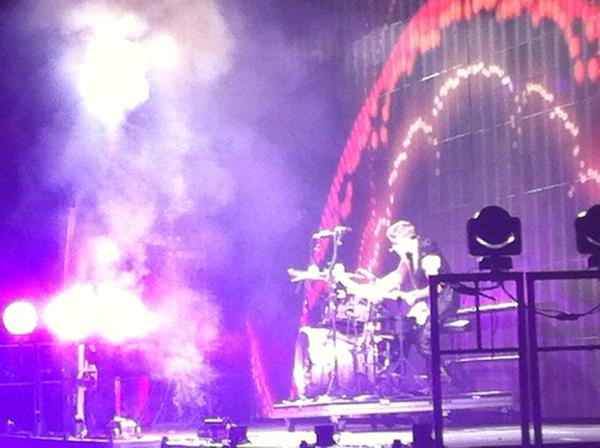 Playing the drums like a beast.... #swag