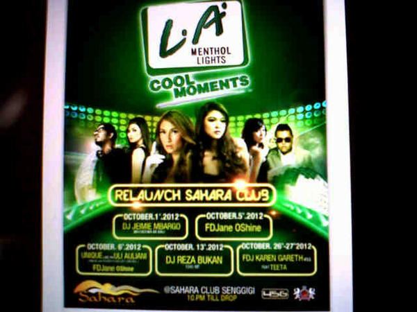 At Sahara Lombok with @Jeimie_Mbargo on Oktober 1st 2012. Let's Rock!!