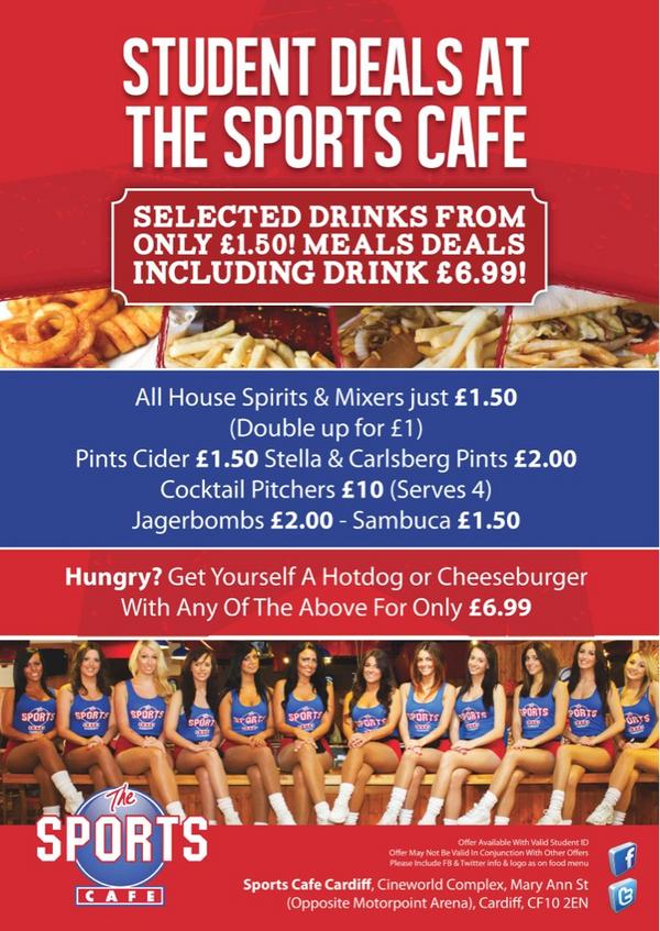 Sports Cafe Cardiff tweet media