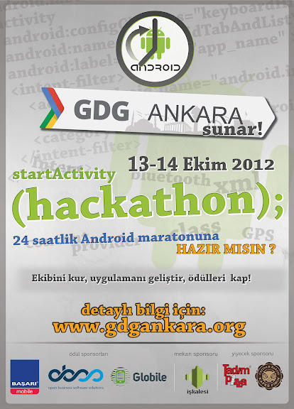 aykut_aslantas's tweet image. #AndroidBootcamp sonrası GDG Ankara 24 saatlik #AndroidHackathon &apos;la 13-14 Ekim &apos;12 tarihleri arasında yeniden sizlerle