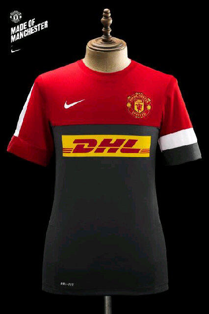 dhl manchester united jersey