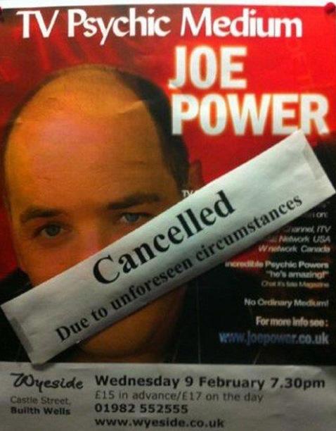 Joe Power, “Britain's worst psychic,” via <a href="/ThePoke/">The Poke</a>: