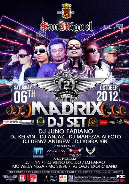 Boshe 2nd Anniversary On October 6th 2012 at <a href="/BOSHEVVIPbali/">BOSHE BALI</a> with DJ <a href="/YogaYin/">Yoga Yin</a>  , Be There party peoples!!!