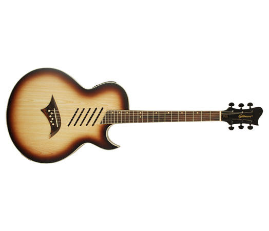 Gillmore GA01-EQ List Rp.1,455,000
Gambalina Top&amp;Neck;Round Veneer Back;Rosewood Fingerboard;22 Frets;EQ 4 Bands Tuner