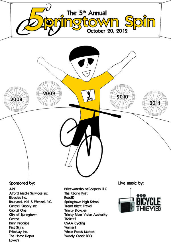 RallyED's tweet image. Check out the 5th Annual Springtown Spin t-shirt. Pre register to ensure you get one! tcyc4kids.org