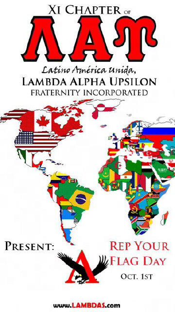 cbedon's tweet image. #XiChapter of @lambdasdotcom presents #RepYourFlagDay #BeProud #UConn