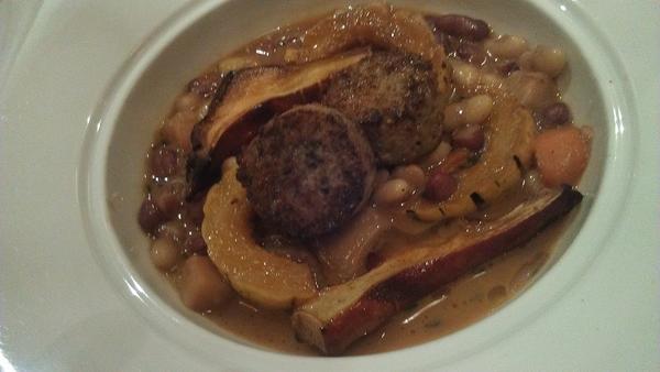 GenoaPDX's tweet image. Finale: vegetarian cassoulet #octobermenu @genoachef well done