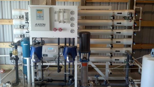 MiddletonEngine's tweet image. Water treatment system at the Ponderosa RV Park.