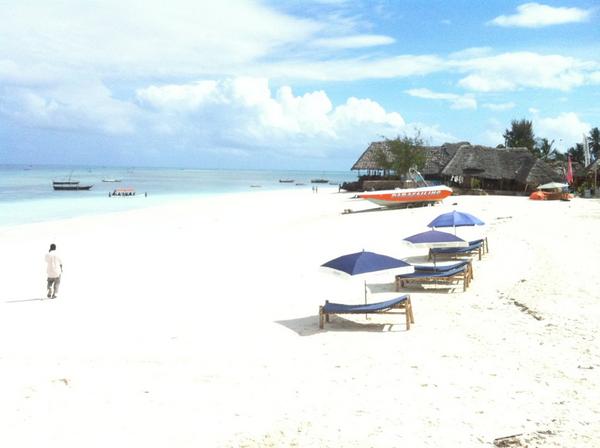 #The beach in Zanzibar!