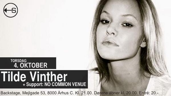 backstageaarhus's tweet photo. Næste koncert er nu på torsdag m. Tilde Vinther og No Common Venue. Entré kun 20.- http://t.co/usyoCJdg