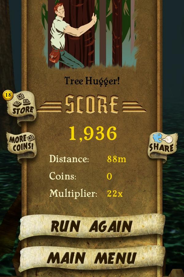 MandaAnneBayley's tweet photo. I got 1,936 points while escaping from demon monkeys. Beat that! http://t.co/XsnORMHi #TempleRunpp http://t.co/apiy4zpO