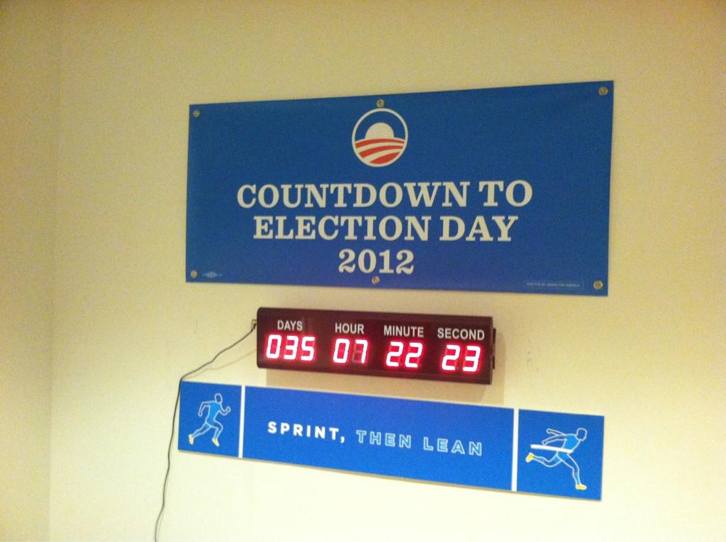 Countdown to Election Day 2012 Countdown to Election Day 2012
