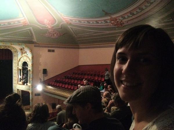 SeanMorinMusic's tweet photo. Punch Brothers at The Music Hall. I don't know what's better here, the music or the bathrooms. http://t.co/MgTkE8T5