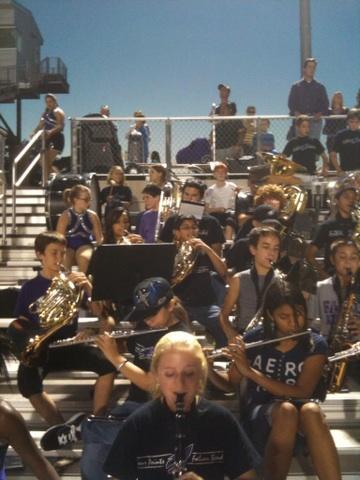 <a href="/FPMSBand/">FPMSBand</a> playing at the 1st big game. Go Falcons.