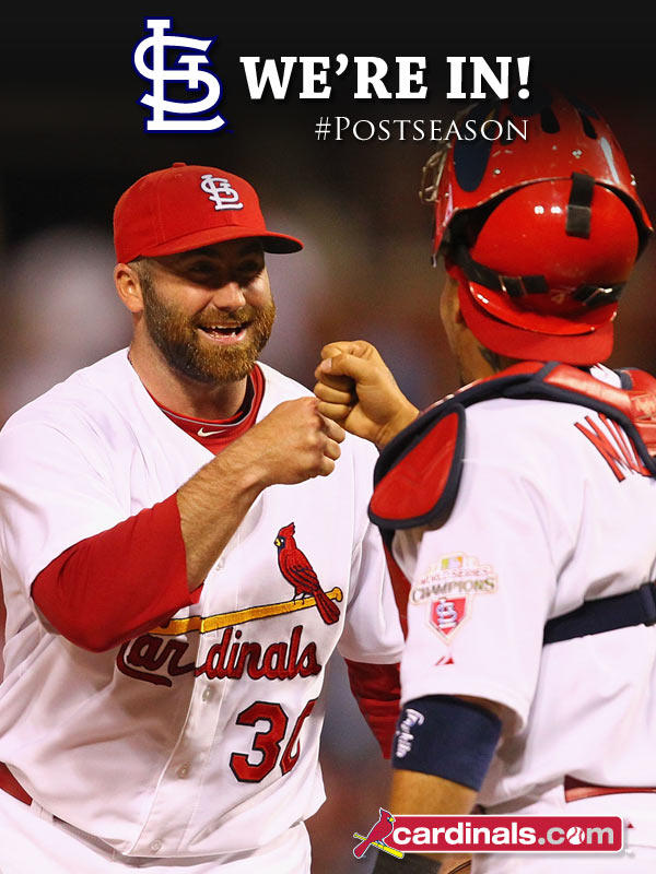 St. Louis Cardinals on X: We're in! #postseason  / X