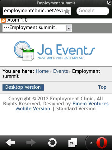 jsolaoni's tweet image. @employmetshow And this is what I get when I click on #standardVersion or any other link in d page. Cc@ronkeemployment